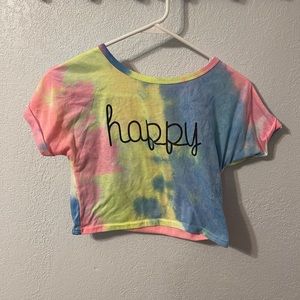 happy crop top